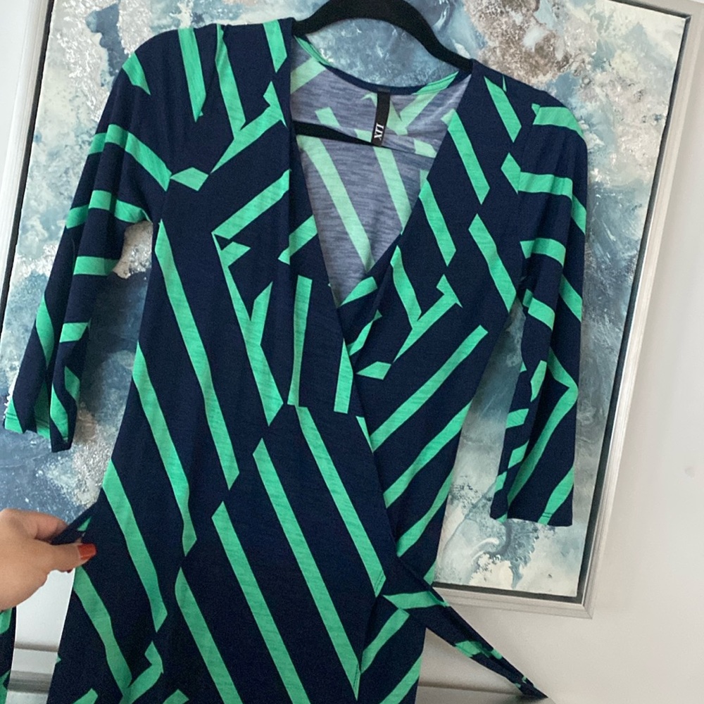 Wrap around dress size medium